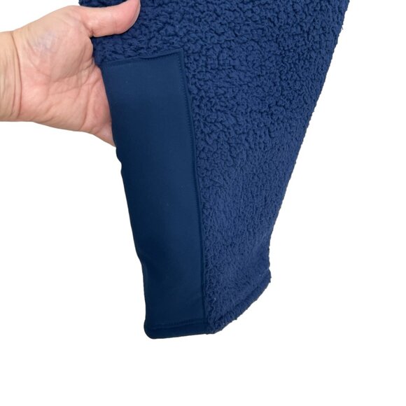 NWT Under Armour Navy Sherpa fleece winter sweatpants men's size XXL - Picture 7 of 12